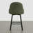 Modern Upholstered Swivel Counter Stool-848345926
