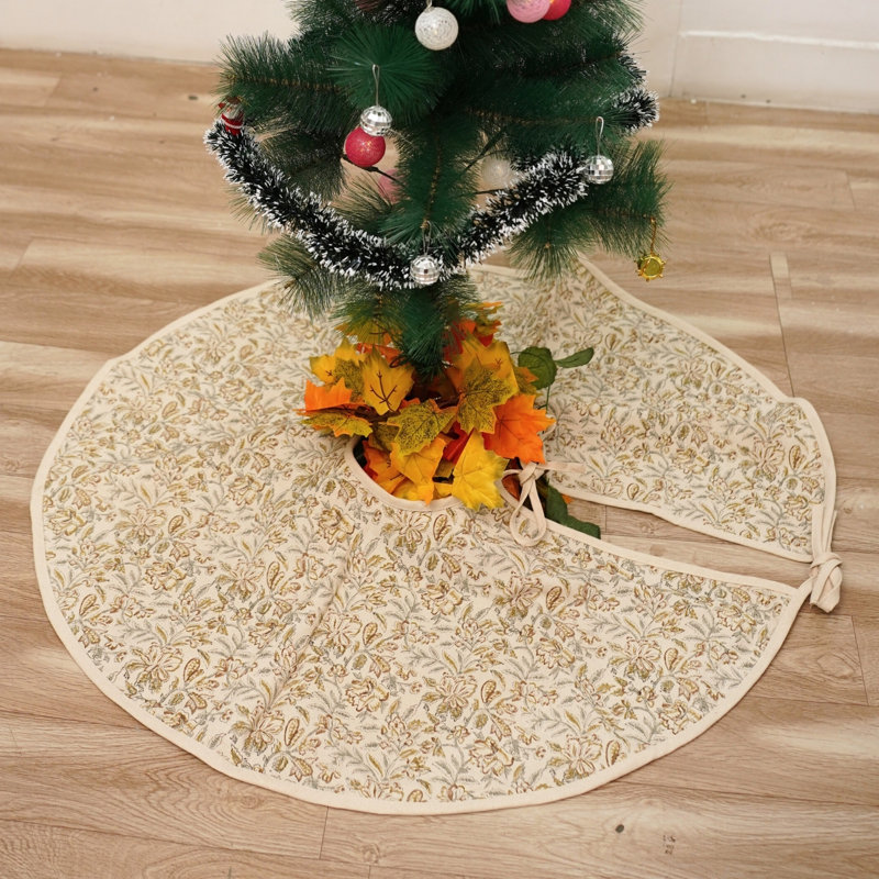 Toile de canard de 36 po avec motif de blocs de Noël fabriqué à la main par Fabcline, 36 pouces