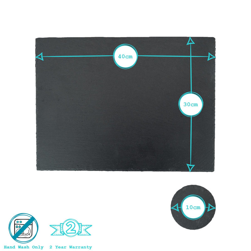Argon Tableware - Slate Placemats & Coasters