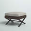 Repose-pieds d'extérieur avec coussin Boydston