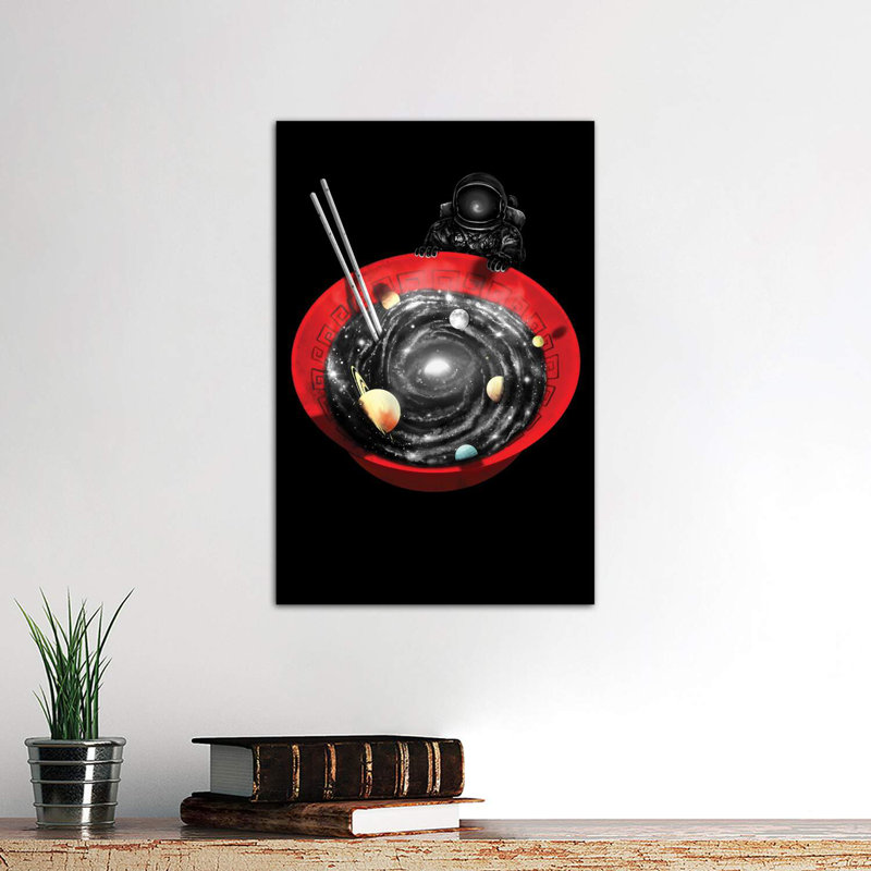 Cosmic Ramen II - Wrapped Canvas Print, 66.04cm H x 45.72cm W x 3.81cm D