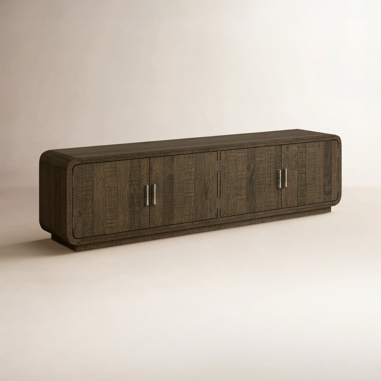 Thompkins 79" Pine TV Stand, Driftwood
