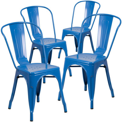 Stackable Outdoor Patio Dining Chair