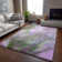Premium Machine Washable Cerrito AMF505 Purple Rug
