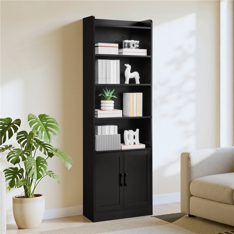 183cm H x 60cm W Bookcase, Black