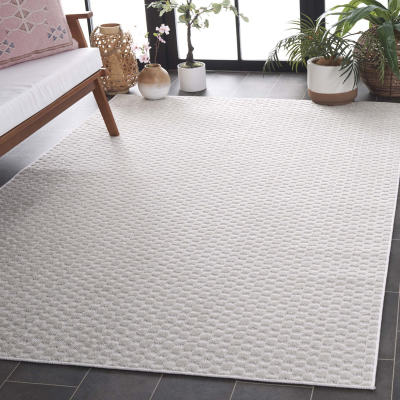 Keymaya Performance Geometric Rug, Rectangle 5'2" x 7'6"