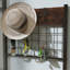 Banc de vestibule 4-en-1 avec portemanteau et rangement
