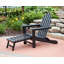 Chaise Adirondack d'extérieur en PEHD Classics-1257905349