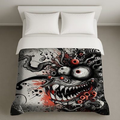 Housse de couette abstraite Monster Bedding