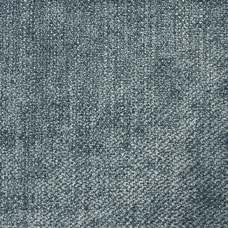 Jayden Fabric | Textured Solid Chenille with Backing Fabric | Color Denim, Denim