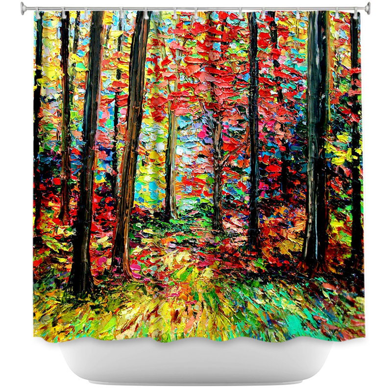 Candace Floral Shower Curtain