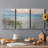 " Beach Driftwood " 3 - Pieces-2093972139