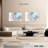 Avery Blue White Grey Abstract-108821262