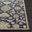 Tapis oriental en laine touffeté à la main à motif encre / beige / écume de mer / brun clair Arden-15740558