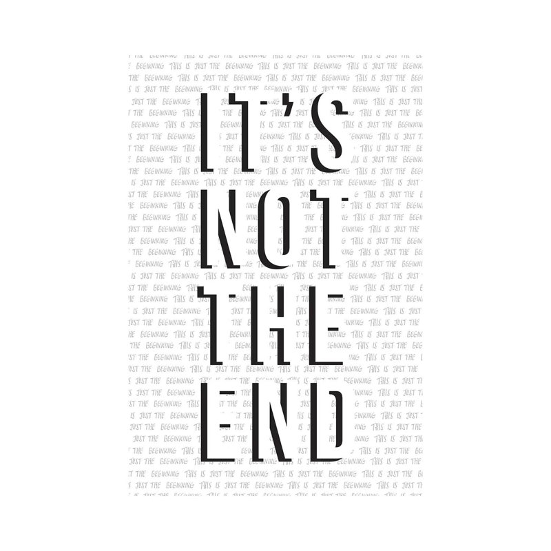 Just The Beginning - Wrapped Canvas Print, 66.04 cm H x 45.72 cm W x 3.175 cm D
