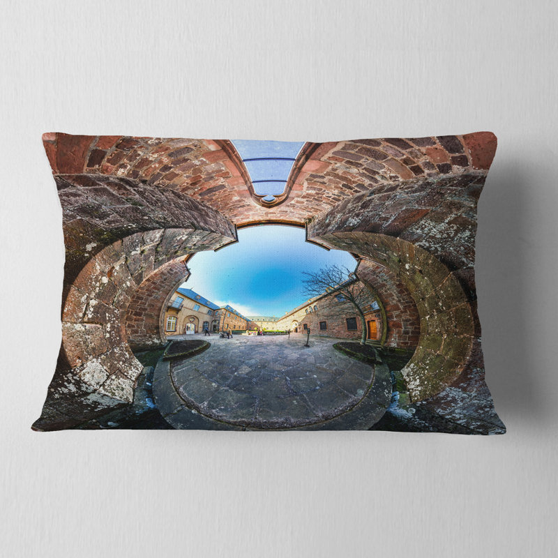 Coussin lombaire paysage Mont Sainte Odile