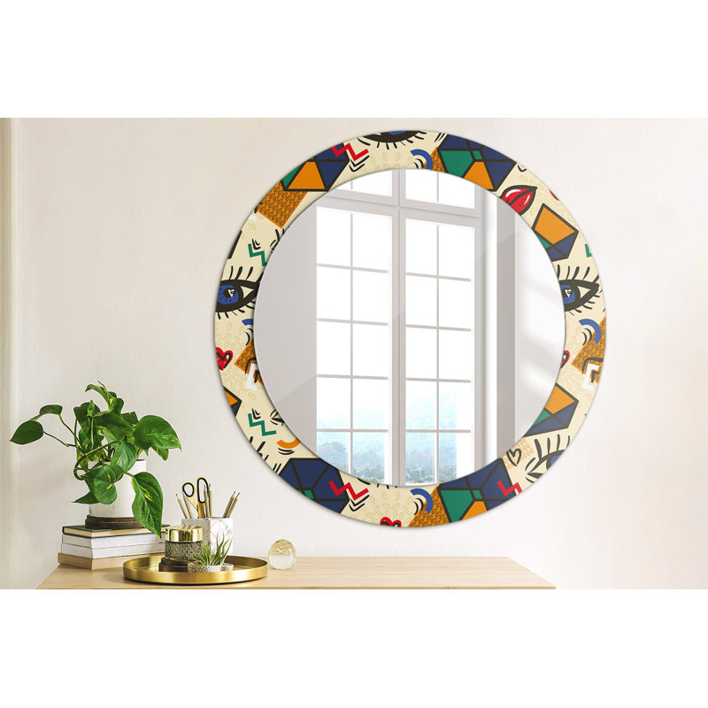Huldar Glass Flat Wall Mirror