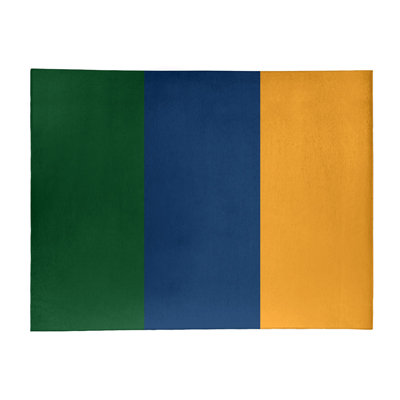 Chenille Striped Indoor Rug