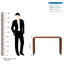 120cm Solid Wood Console Table