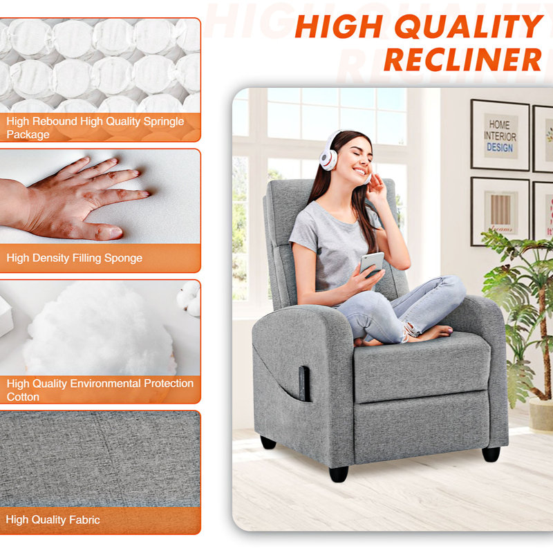Somiya Upholstered Massage Chair