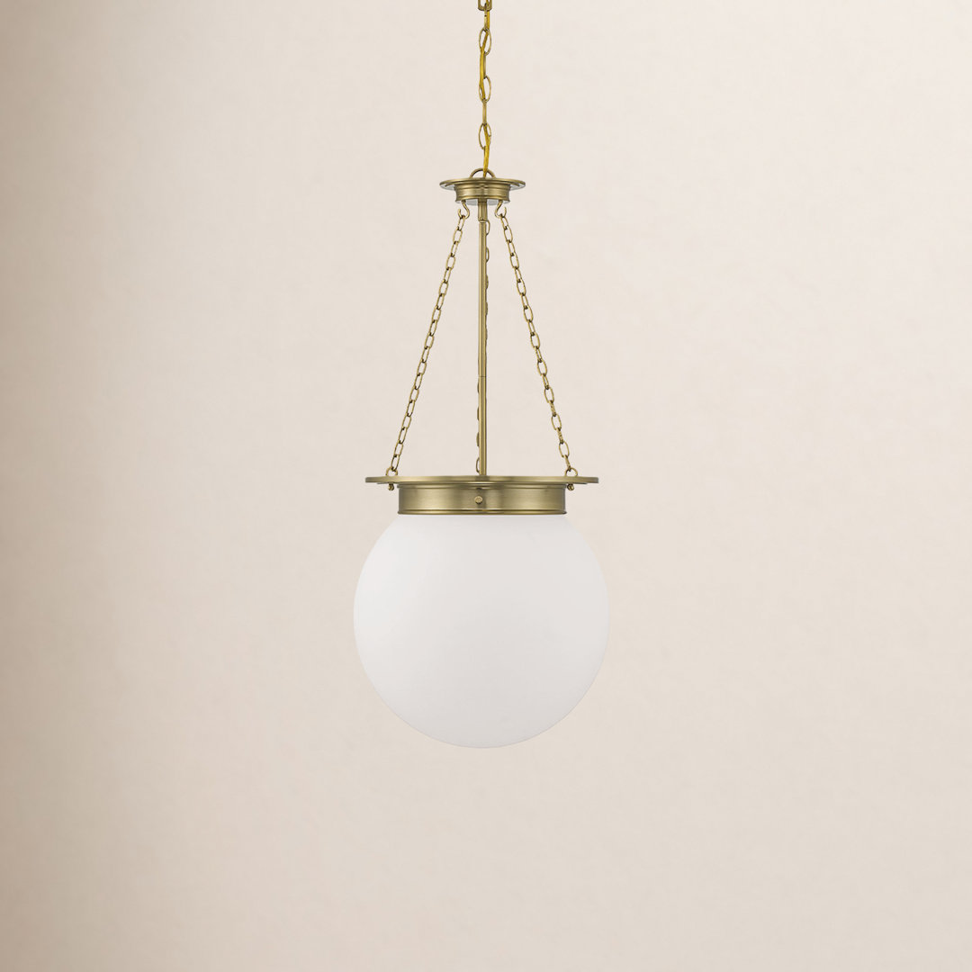 Chachi 3 - Light Sphere Pendant Birch Lane™ Base 