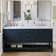 Abby 72'' Double Bathroom Vanity with Carrara Quartz Top