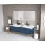 72 po x 32 po, miroir de salle de bain mural à DEL à intensité variable, réglable en continu, 3 températures de couleur, - brouillard, mémoire, verre haute définition, aluminium, blanc, miroir de brume embelli avec aluminium