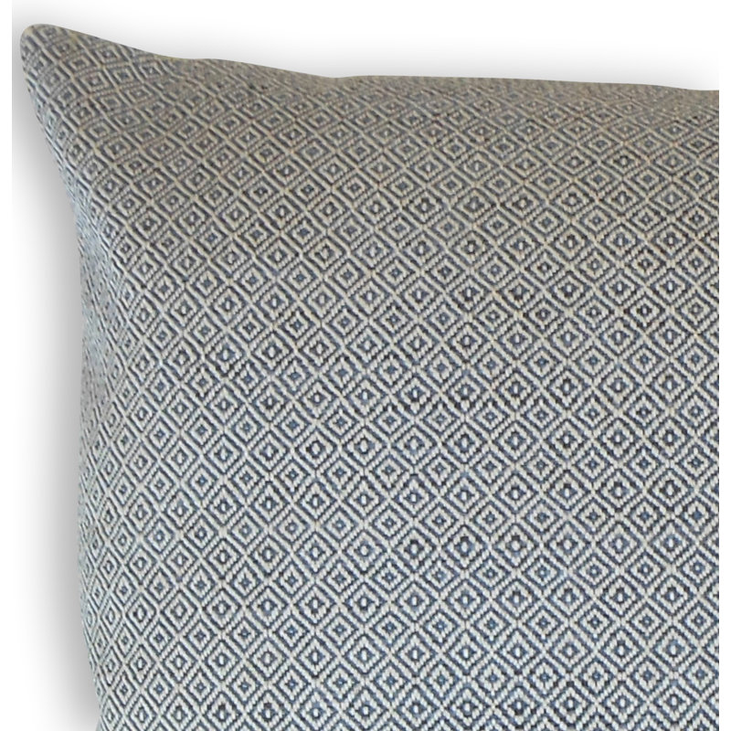 Coussin Portlyn, Hauteur (22 po) x largeur (22 po), Indigo