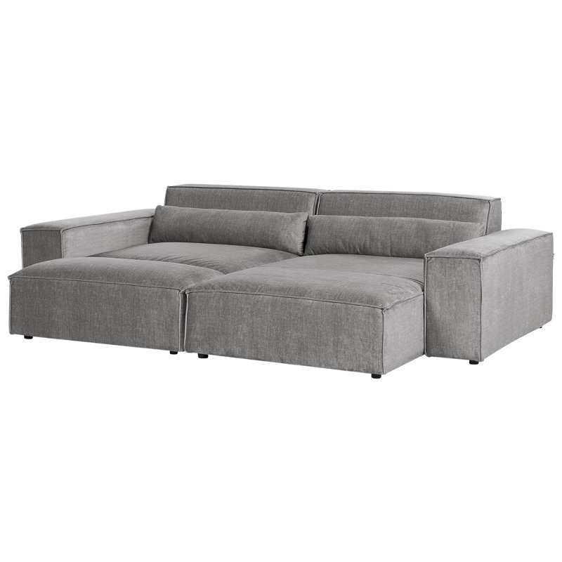 Boleslovas 2 Seater Sofa & Chaise, Left Hand Facing, Grey
