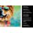 Chow Chow Hippie Dawg Kitchen Towel