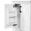 Meuble-lavabo de 24 po avec lavabo en céramique, structure en bois massif et assemblage facile de 24 po avec rangement intelligent, poignées en alliage d'aluminium-1777684469