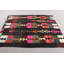 Tapis turc rétro vintage en kilim pour une utilisation dans la salle à manger de salon ou à l'extérieur avec motif