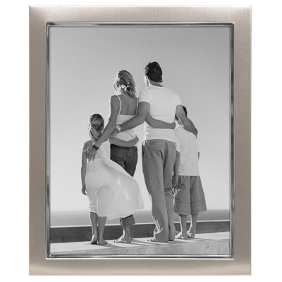 Silver Metal Matte Picture Frame