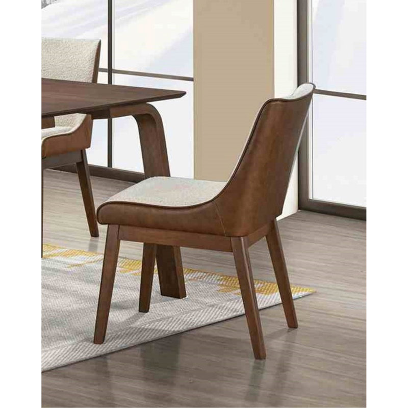 Chaise d'appoint 2 pièces Mid-Century