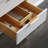 48" Wall-Mounted Single Sink Bathroom Vanity With White Stone Countertop, LED Light & Soft-Close Drawers, Modern Design-391978684