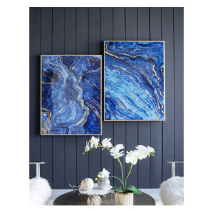 Ensemble de 2 panneaux d'art