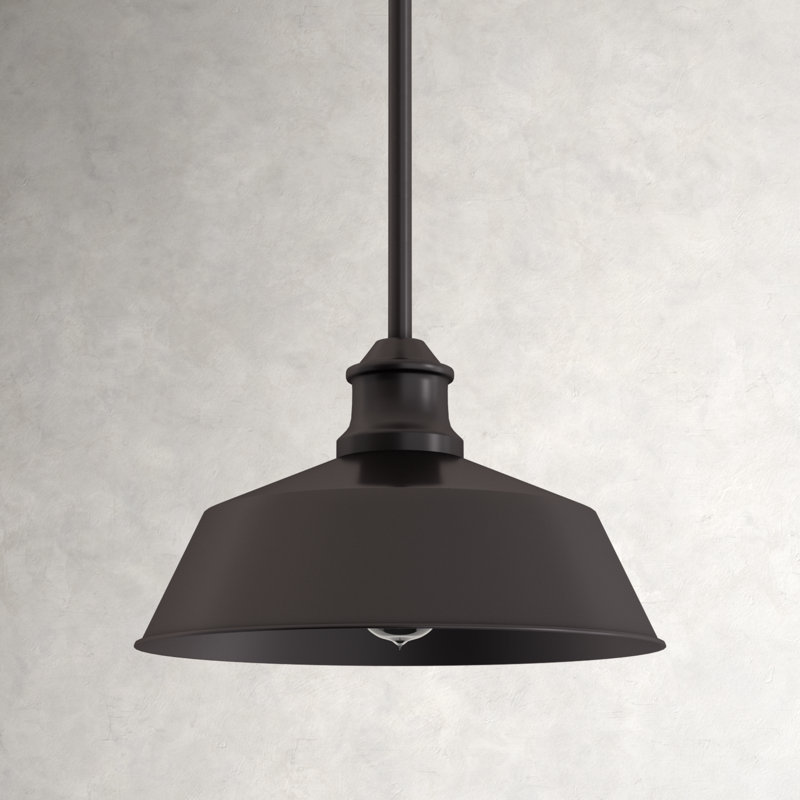Jeb 1 - Light Single Dome Pendant in Oil Rubbed Bronze, Oil Rubbed Bronze