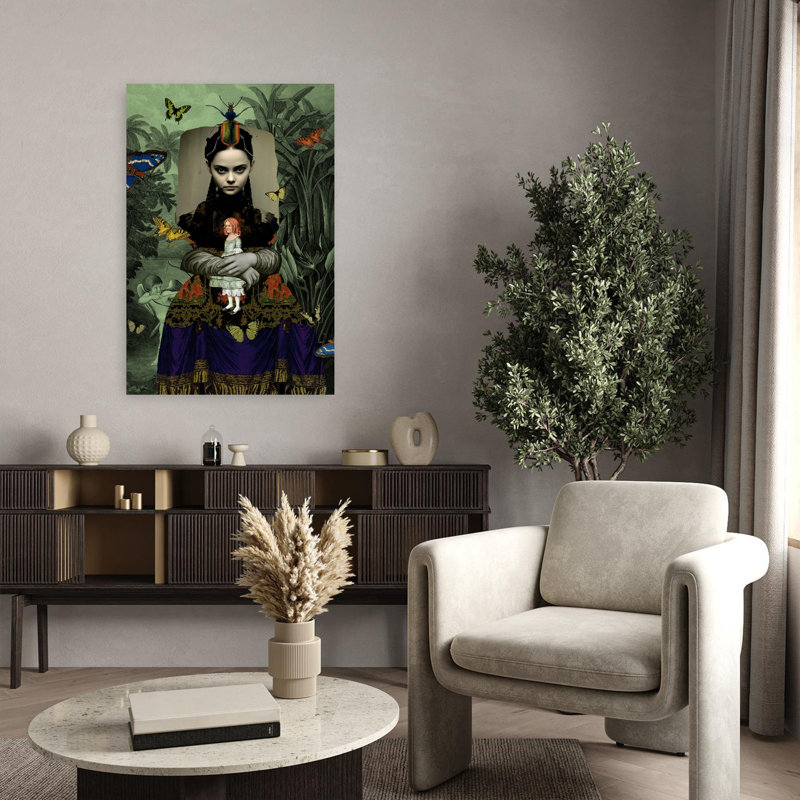 Art contemporain, art mural contemporain, H 36 po x l 24 po