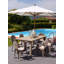 Seren Stackable Outdoor Patio Dining Armchair-10996707