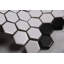 Carreau de mosaïque en porcelaine nid d'abeille 1 po x 1 po Value Series-74167574