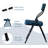 4-Pack Padded Folding Chairs – Portable Cushioned Dining Chairs for Guests-1816888553