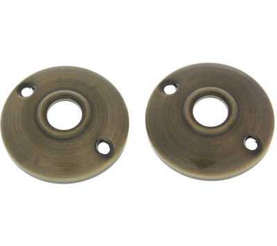 Solid Brass Rose/Rosette