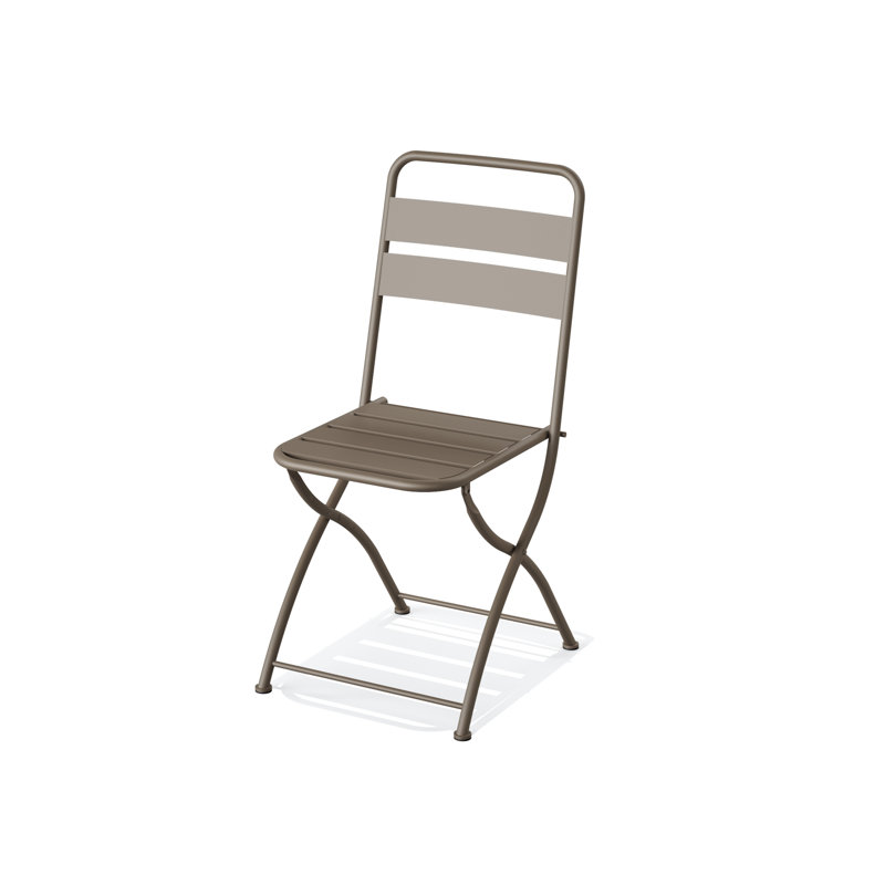 Asencion 2 - Person Patio Dining Set with Square Table, Cappuccino