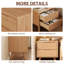 Table de chevet 2 tiroirs Modern-581982461-581982435