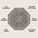 Massimo Bohemian Medallion Textured Weave Black/Gray Indoor/Outdoor Rug