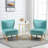 Tocco Velvet Slipper Chair-2046642397