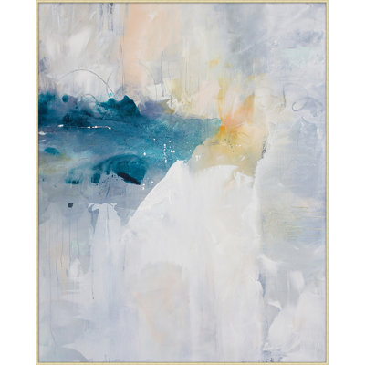 Phare - cadre flottant, peinture sur toile