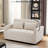 Woodro Convertible Sofa Bed with Three USB Ports, Two Side Pockets, Two Cup Holders and 360° Swivel Phone Holder-913572769