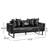 Square Arm Loveseat-959791002