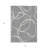 3' X 5' Gray And Ivory Abstract Washable Indoor Outdoor Area Rug